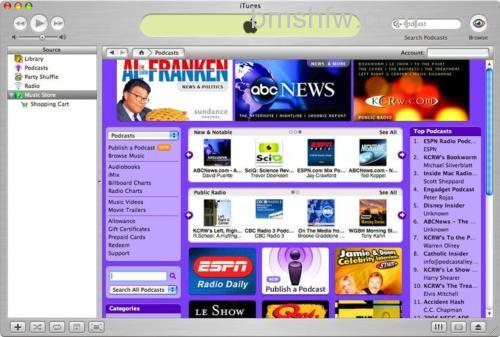 iTunes播客是否在我的国家提供