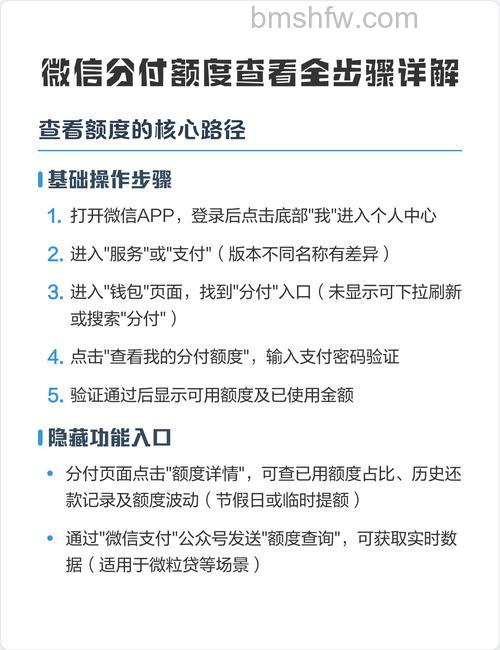 微信分付怎么查看额度 微信分付查看额度方法【教程】