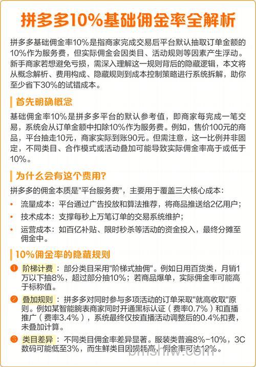 拼多多的多多进宝佣金的标准一般是多少【详细介绍】
