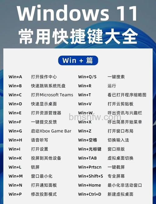 win11快捷键有哪些 win11快捷键介绍【详解】