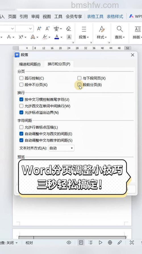 Word文档中如何设置分页符?详细步骤说明