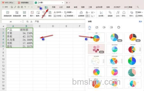 wps2019怎么修改图表比例 wps2019修改图表比例的方法