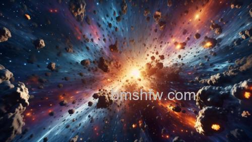 Photoshop制作超炫的星球爆炸效果图
